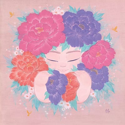 Flower Child by Martin Hsu canvas print