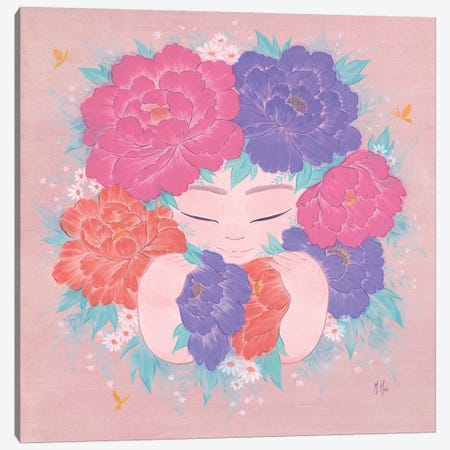 Flower Child Canvas Print #MHS50} by Martin Hsu Canvas Art Print