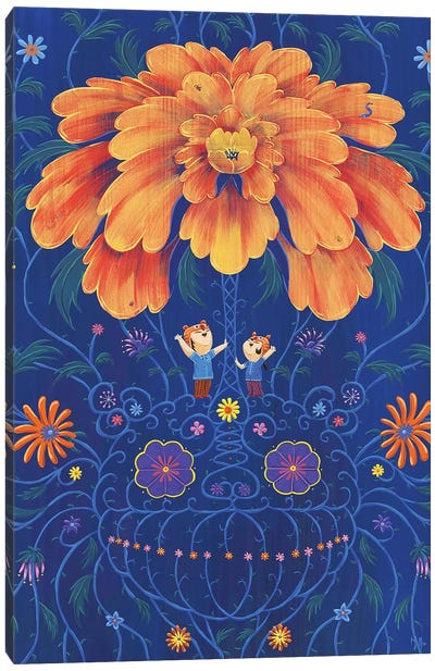 Tigers - Flower Canvas Art Print - Martin Hsu