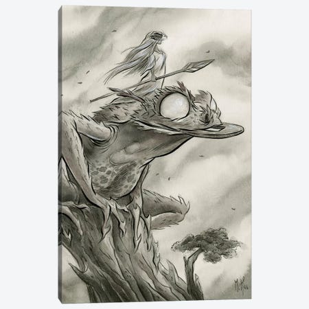 Spirit Animals - Toad Canvas Print #MHS64} by Martin Hsu Canvas Art Print