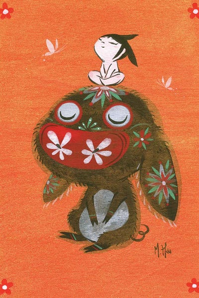 Piggy Hope by Martin Hsu art print