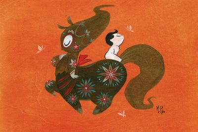 Centauride by Martin Hsu art print