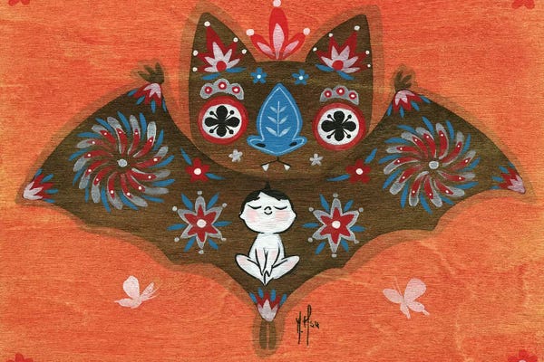 Martin Hsu: Folk Blessings - Bat by Martin Hsu