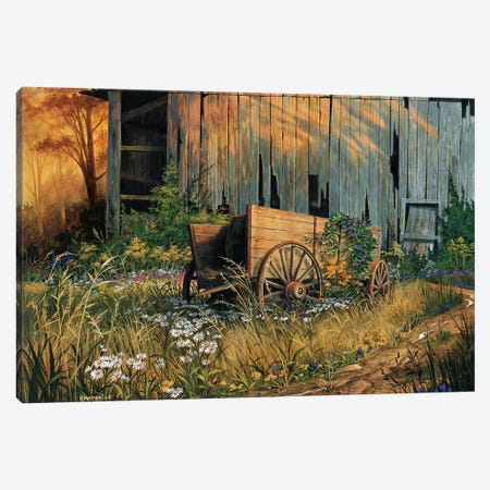 Abandoned Beauty Canvas Print #MHU1} by Michael Humphries Canvas Artwork