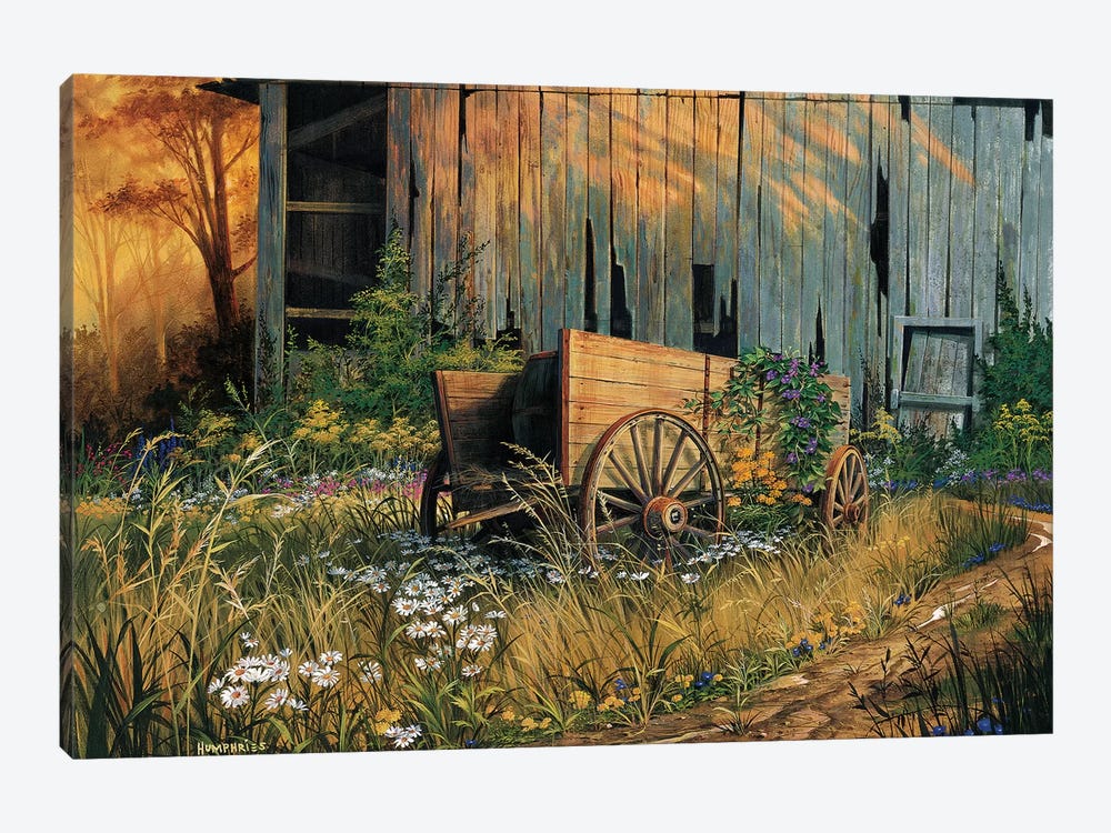 Abandoned Beauty by Michael Humphries 1-piece Canvas Art Print