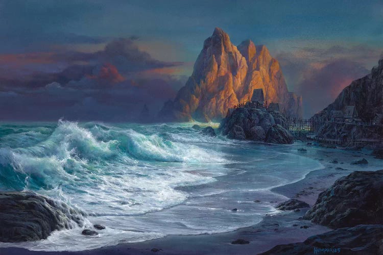 Living On The Edge by Michael Humphries wall art