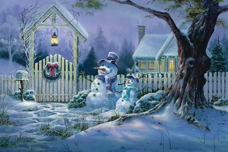 Seasons Greeters by Michael Humphries wall art