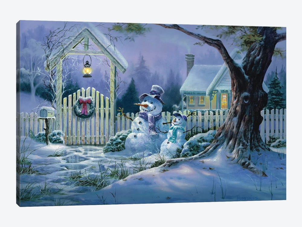 Seasons Greeters by Michael Humphries 1-piece Canvas Art