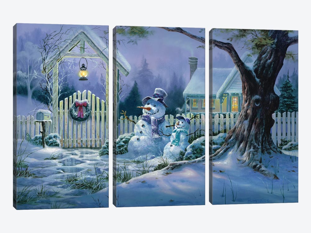 Seasons Greeters by Michael Humphries 3-piece Canvas Artwork