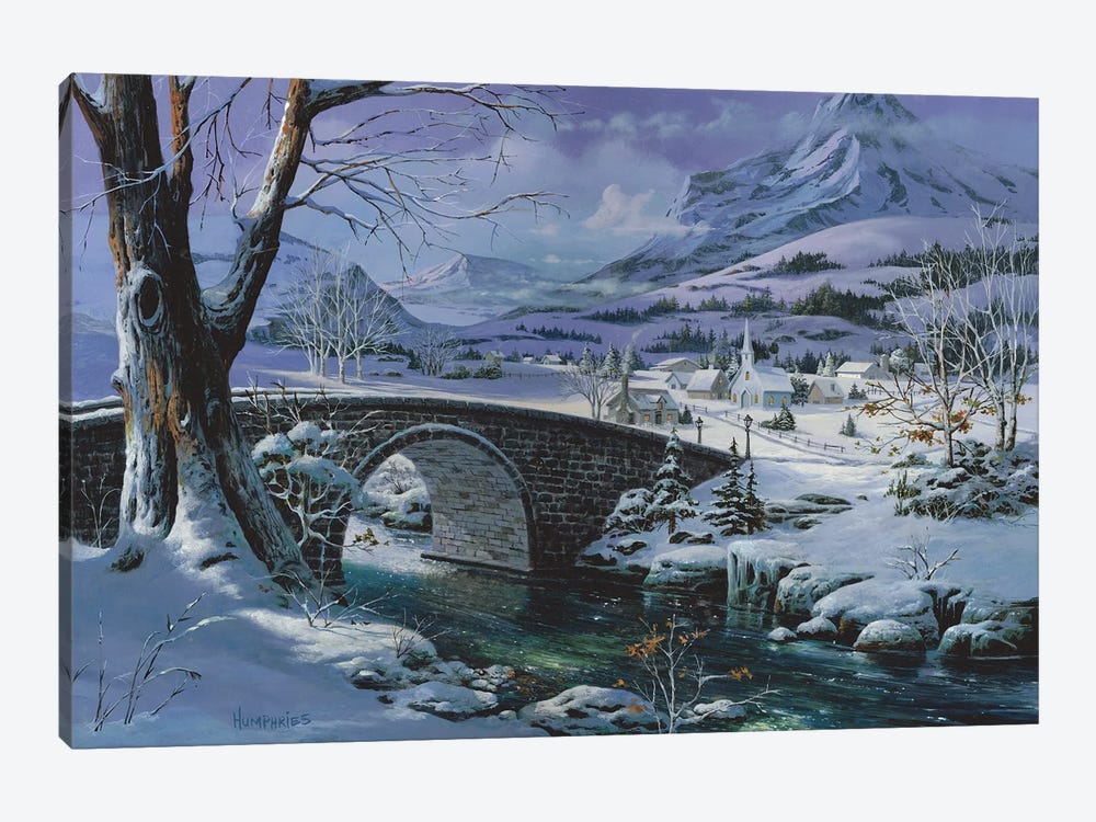 Snowy River by Michael Humphries 1-piece Canvas Art