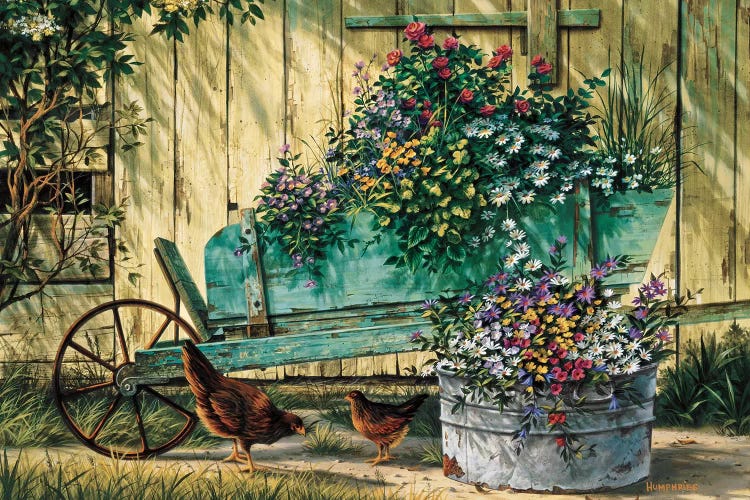 Spring Social by Michael Humphries wall art