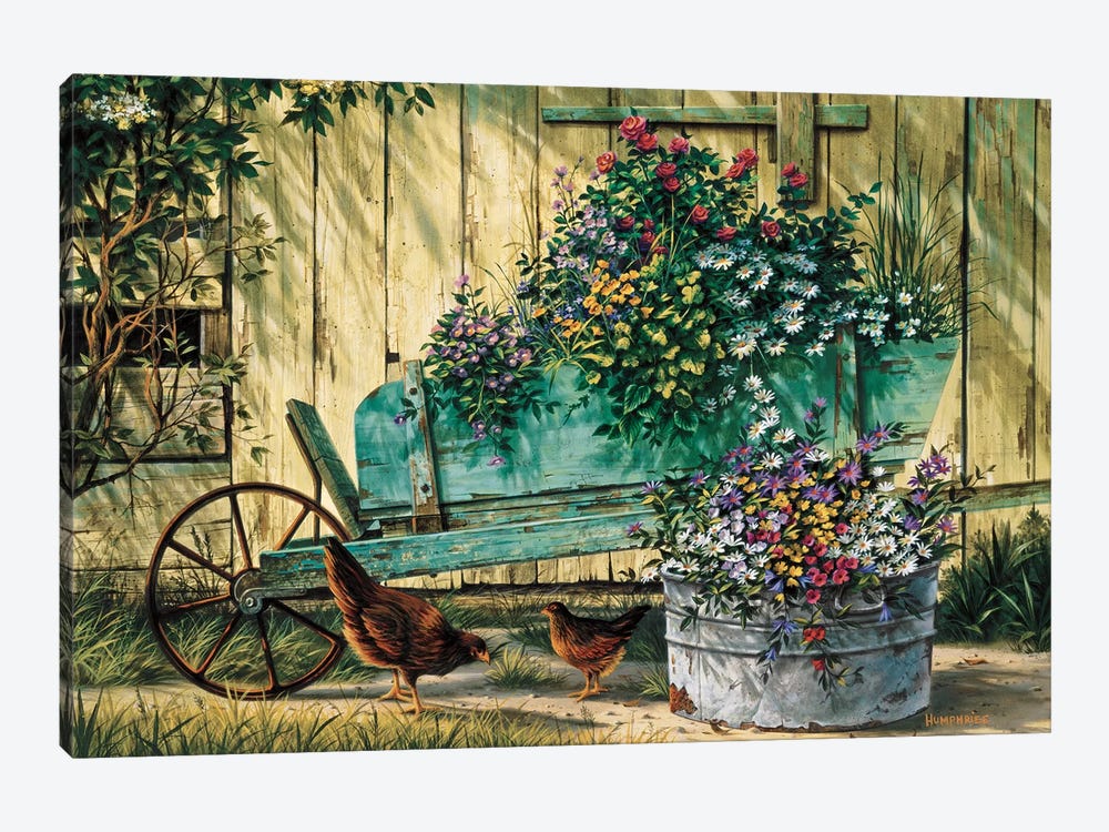 Spring Social by Michael Humphries 1-piece Canvas Print