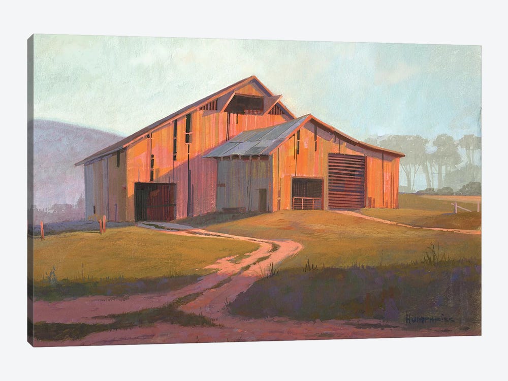 Sunset Barn by Michael Humphries 1-piece Canvas Art Print