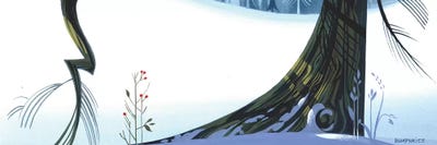 Winter Grace by Michael Humphries canvas print