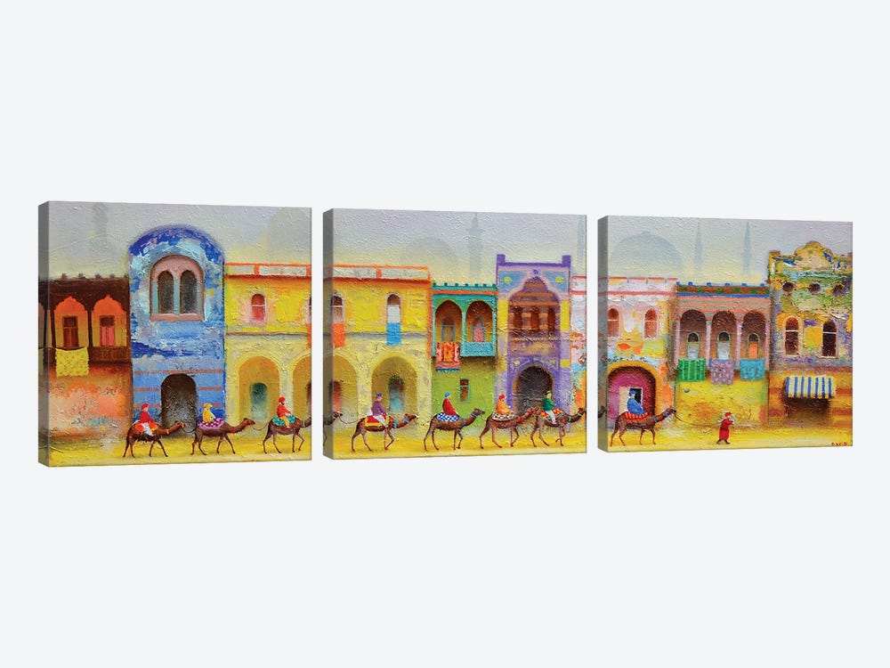 Kair by David Martiashvili 3-piece Canvas Wall Art