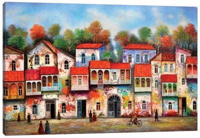 Fabulous City Canvas Art Print - David Martiashvili