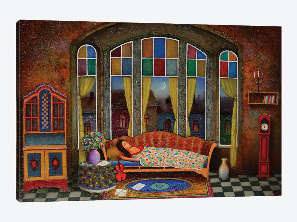 Sleeping Beauty by David Martiashvili 1-piece Canvas Art Print