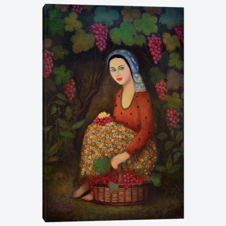 Autumn Grapes Canvas Print #MHV34} by David Martiashvili Canvas Print