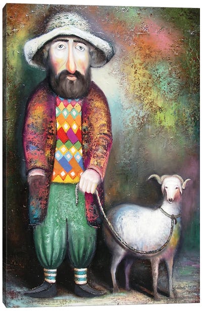 Baranovets Canvas Art Print - Rams