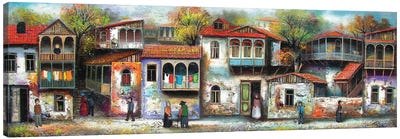 Tbilisi Old Town Canvas Art Print - David Martiashvili