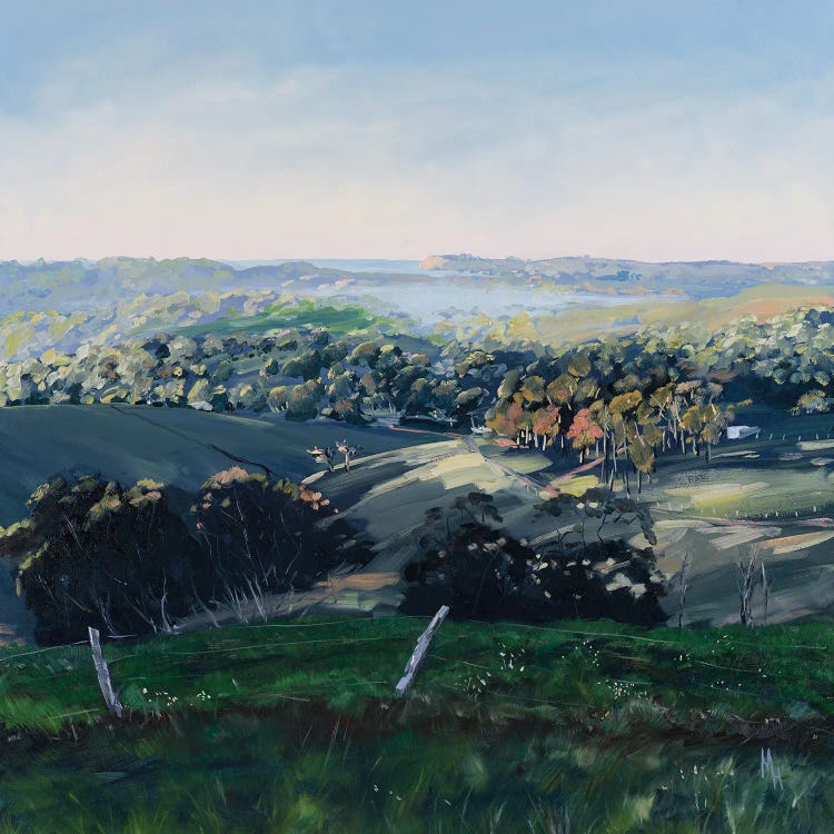 Byron Bay Hinterland by Meredith Howse wall art