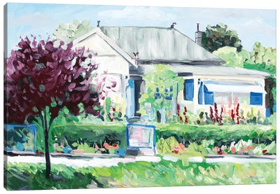 Cottage Garden Canvas Art Print - Meredith Howse