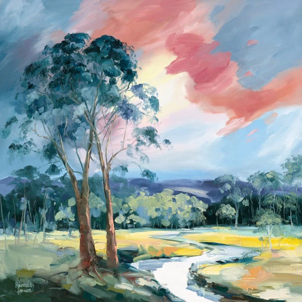 Meredith Howse: Dancing Light At Sundown by Meredith Howse