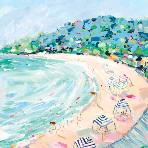 Large Coastal Art - Canvas Prints: Noosa Good Times by Meredith Howse