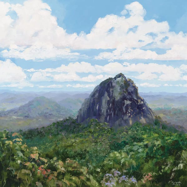 Meredith Howse: Mount Tibrogargan by Meredith Howse