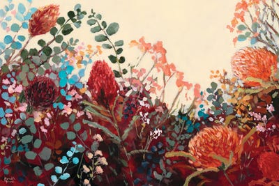 Meredith Howse - Unframed Prints: Waratah Vintage by Meredith Howse