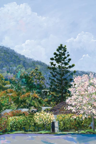 Meredith Howse - Unframed Prints: Oleander Drive Ashgrove by Meredith Howse