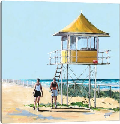 Gold Coast Canvas Art Print - Meredith Howse