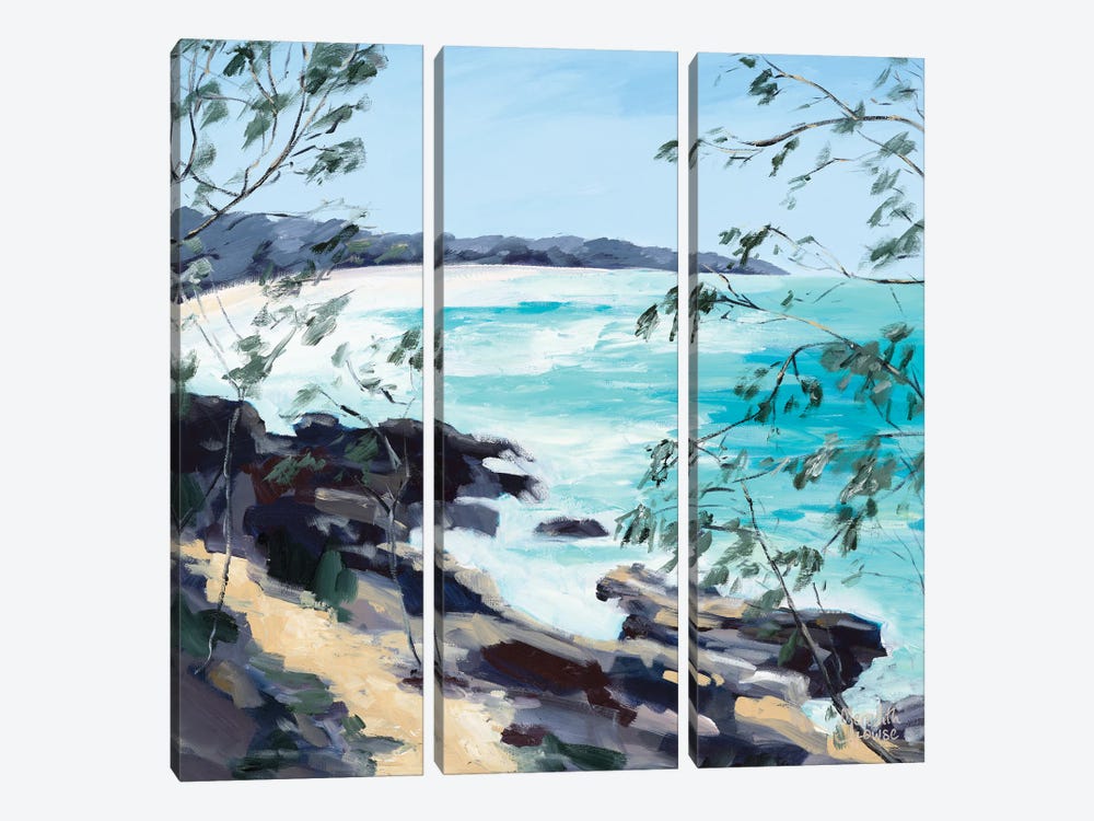 Alexandria Bay Noosa by Meredith Howse 3-piece Canvas Art Print
