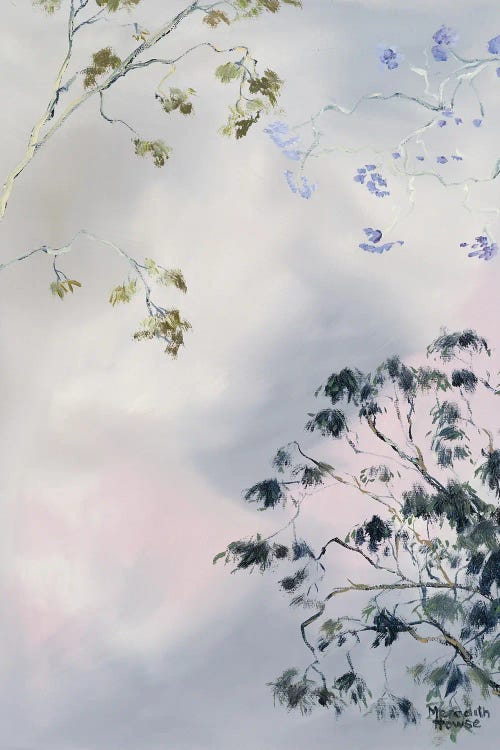Illumination Brisbane Jacaranda by Meredith Howse wall art