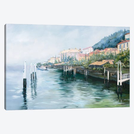Lake Como Canvas Print #MHW25} by Meredith Howse Canvas Print