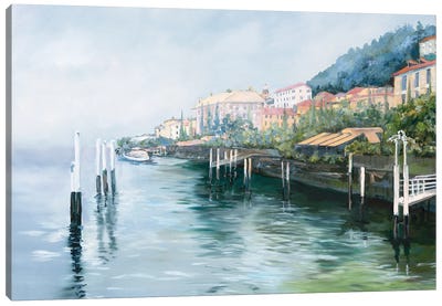Lake Como Canvas Art Print - Meredith Howse