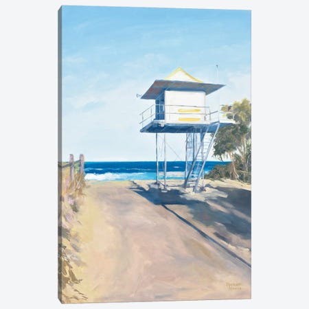 Life Guard Tower At Curramundi Canvas Print #MHW26} by Meredith Howse Canvas Art Print