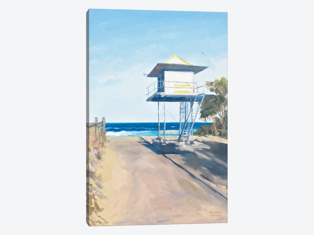 Life Guard Tower At Curramundi by Meredith Howse 1-piece Canvas Artwork
