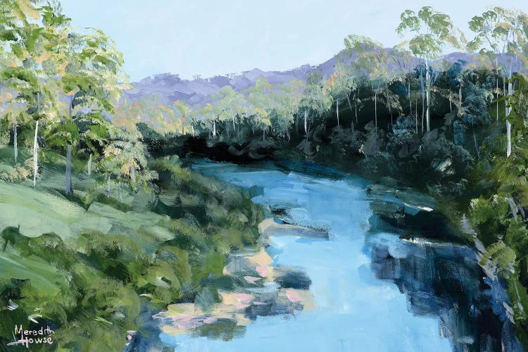Little Yabba At Kenilworth by Meredith Howse wall art