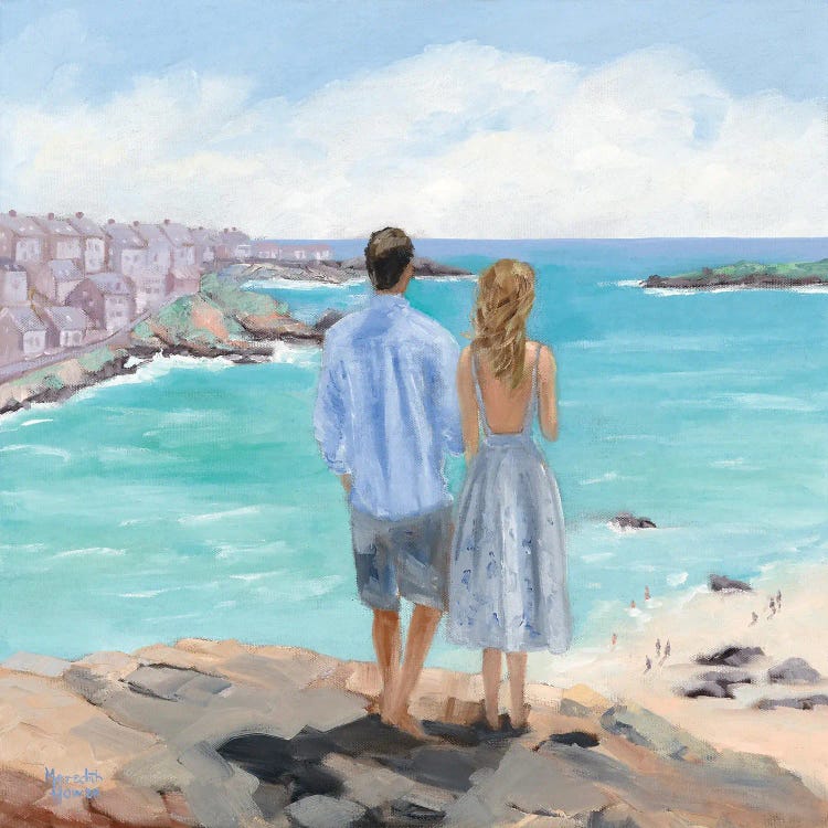 Honeymoon In Cornwall by Meredith Howse wall art