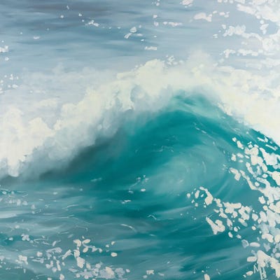The Wave by Meredith Howse multi panel art