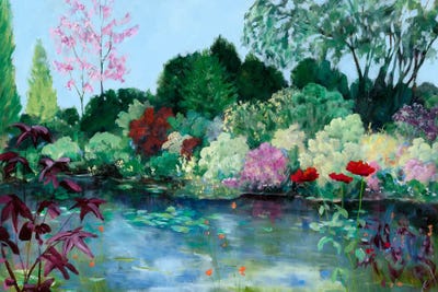 Giverny Water Lily Pond by Meredith Howse canvas print