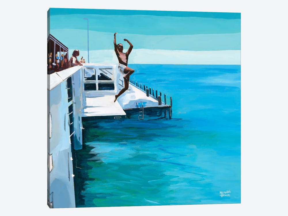 Busselton Jetty by Meredith Howse 1-piece Canvas Print