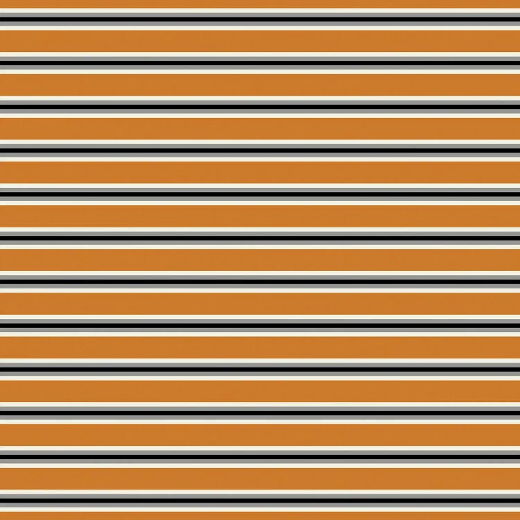 Orange Black Minimal Stripes