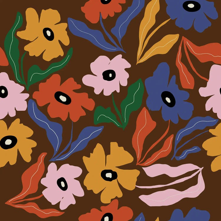 Abstract Floral Pattern