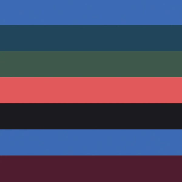 Stripes: Blue Bold Stripes by Miho Art Studio