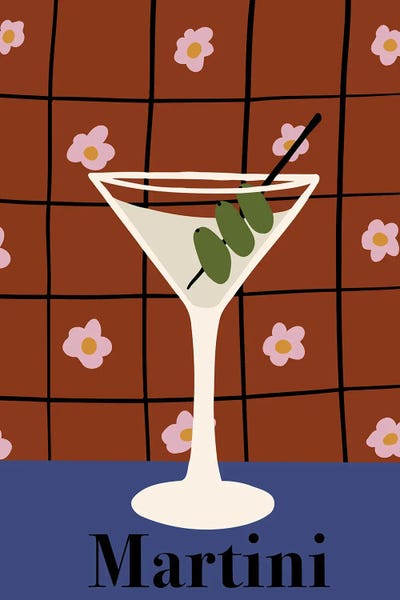 Martini by Miho Art Studio multi panel art