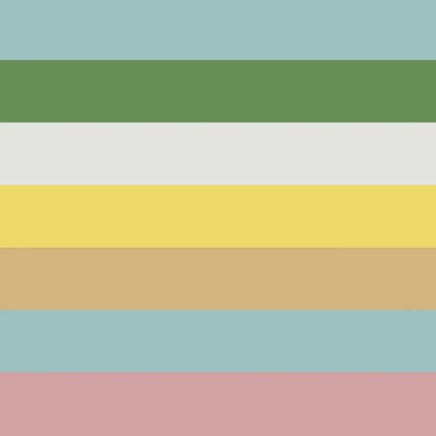 Happy Color Stripes by Miho Art Studio multi panel art