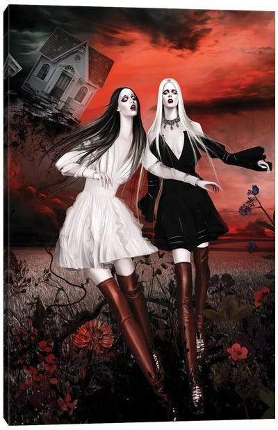 Givenchy Canvas Art Print - Boots