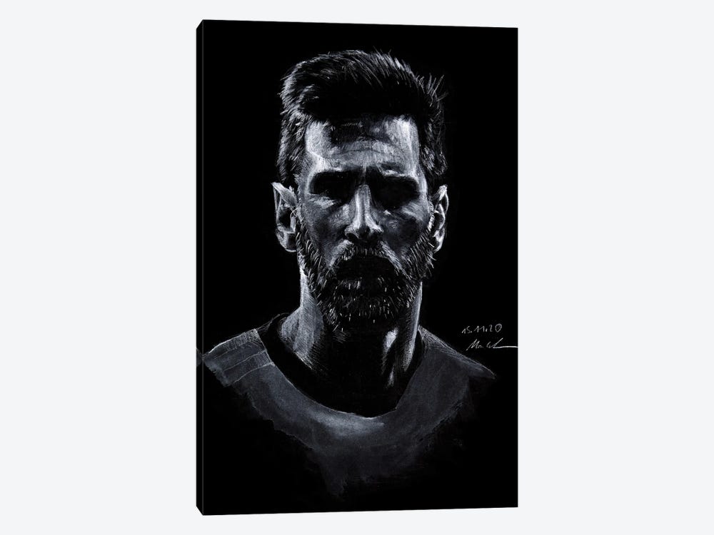 Leo Messi by Marc Lehmann 1-piece Art Print